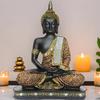 Centimetre Meditating Sitting Buddha Statue showpiece Idol Home Decor Items for Living Room and Gifts