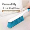 Soft Bristle Bed Brush with Long Handle for Dust and Hair Removal