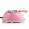 Electric Chocolate   Melting Pot Melter NaMachine Kitchen Tool with   Mould Set (Pink)