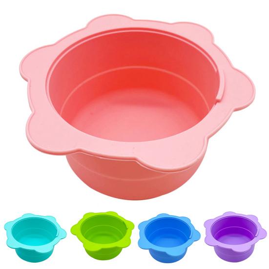 Антипригарная силиконовая чаша для воска, удобная, легко демонтируемая, многоразовая грелка для удаления волос