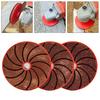 Grinding Sheet Diamond Abrasive Deburring Grinding Discs 50/100/200 Grit Kit Paint Preparation Discs