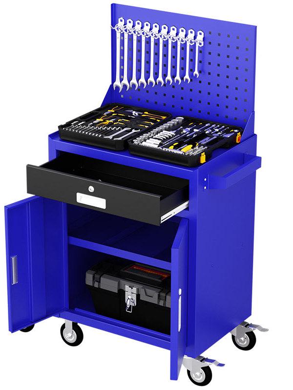 Tool Cabinet Drawer Cart: Multi-Functional Storage for Auto Repair and Workshop Use