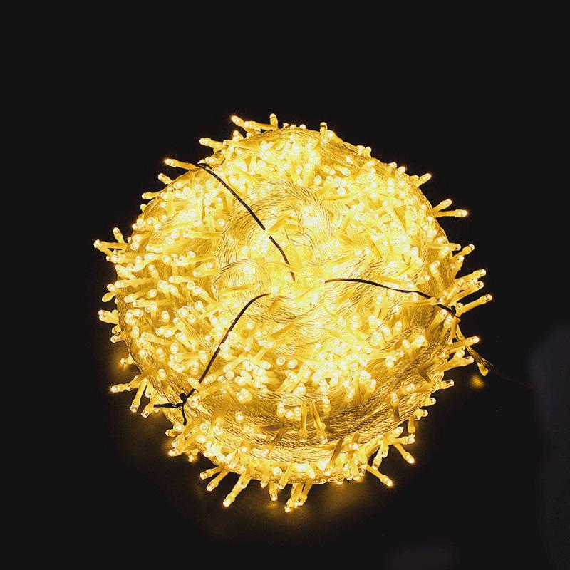 Уличные гирлянды на солнечной батарее - Декоративные 'Звездное небо', Водонепроницаемые и Идеальные для создания атмосферы во дворе