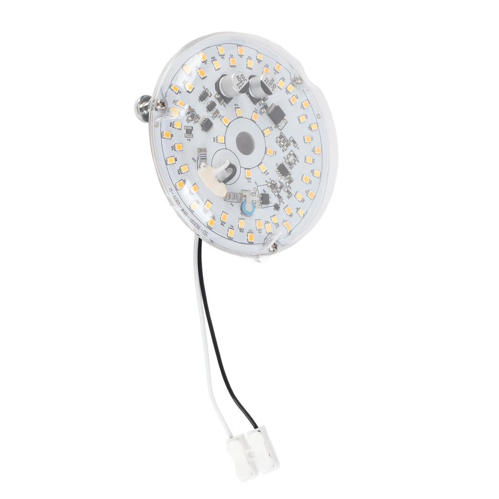 3.93 Inch LED Ceiling Fan Light AC 120V 18W 2000LM 3 Color Temperature Dimmable Magnetic LED