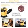 125mm Brushless Motor Cordless Orbital Sander Wood Grind Tool Electric Car Polisher Multifunctional Wood Metal Waxing Polishing Grinding Sanding Machi