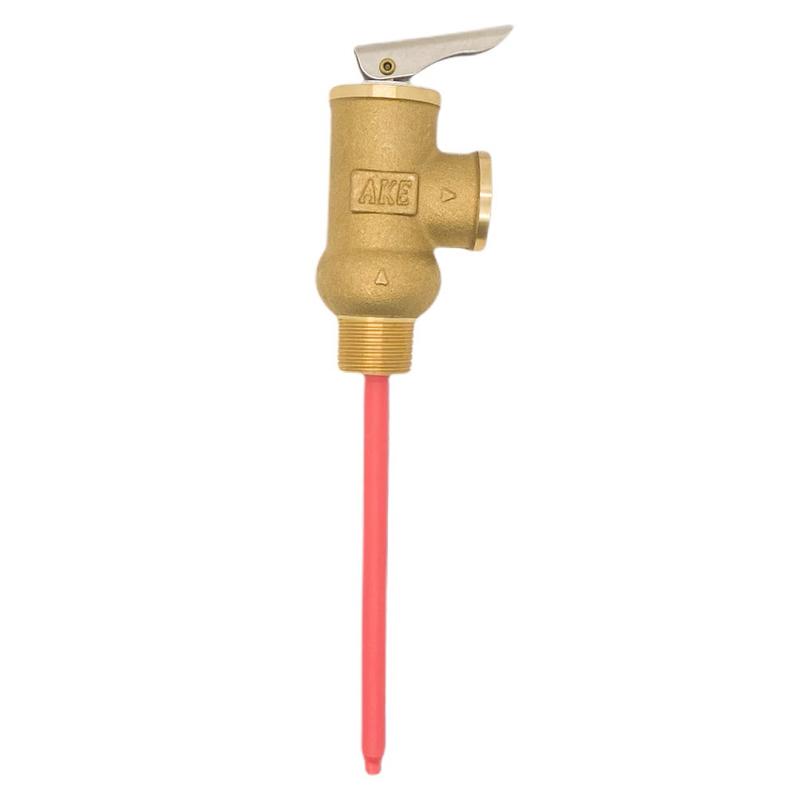 1/2" 3/4“ TP Valve Temperature and Pressure Relief Valve AKE as TP Safety Valve for Solar Water Heater Pressurized WaterTank