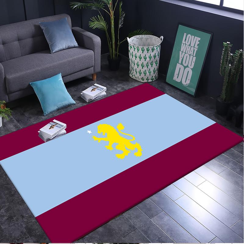 1PC rug Football Villa Design Carpet, Chair Rug,Area Rug for Office Bedroom living rooms bedroom, Doormat decor Christmas fan gifts