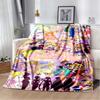 2026 new cartoon S-Sailor M-Moon flannel printed soft blanket sofa bed cover oversized office hotel airplane travel gift blanket
