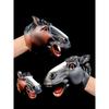 Halloween Wildlife Hand Puppets Soft Rubber Gloves Cosplay Animal Hand Puppets Fun Parent-Child Play Prop for Kid birthday party