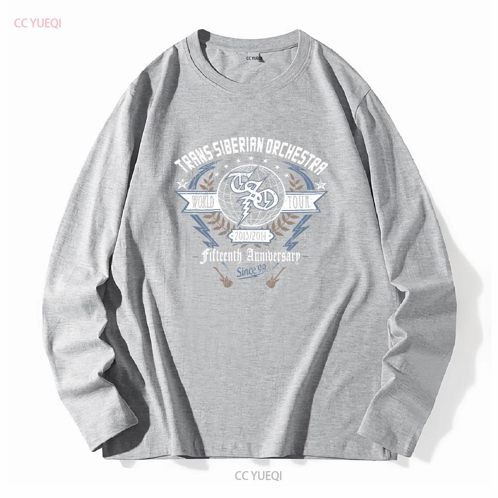 Trans Siberian Orchestra T Shirt Fifteenth Anniversary world tour 2013 2014 2XL vintage Washed Versatile Stylish Comfortable