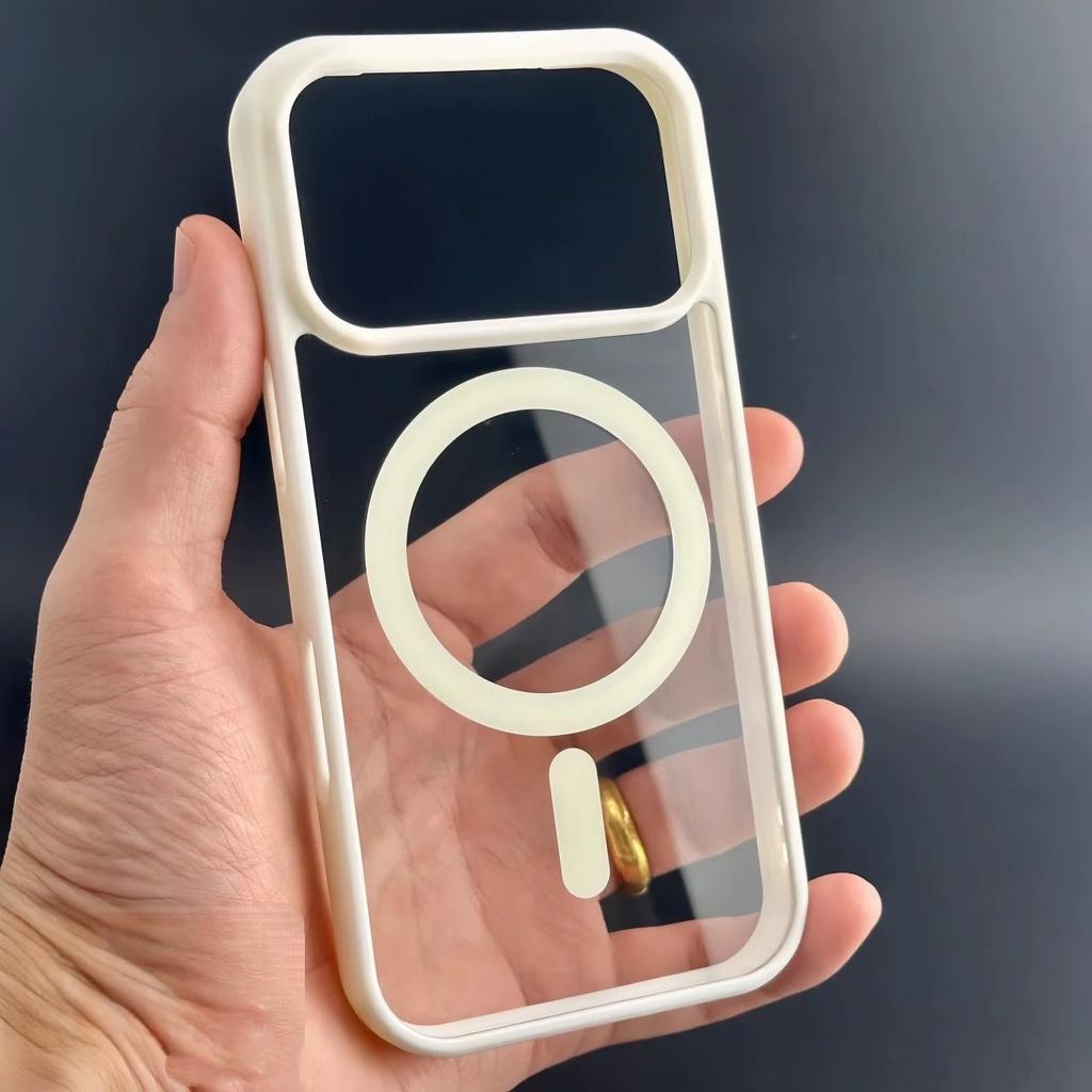 Для Магнитного Чехла Для Телефона Для Для Iphone 17 Air 17Promax 16 1 14 Pro Max Plus 13 12 Mini 16E 17Pro al Жесткий Чехол