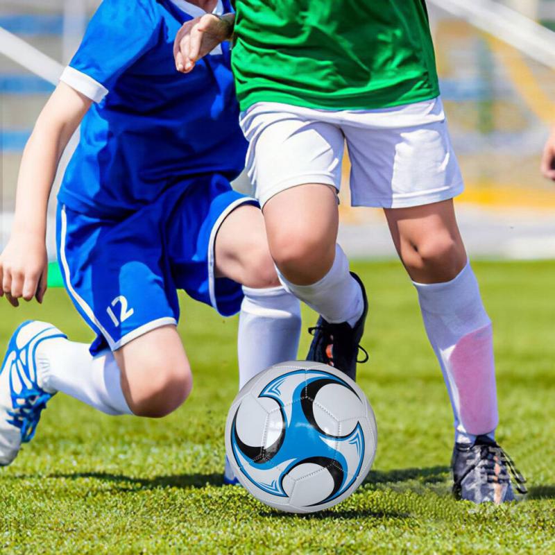 Professional Size 5 Soccer Ball Football Match Training Balls Non-Slip Game Indoor and Outdoor Blue