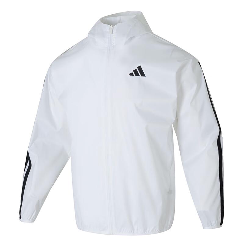 adidas Мужская тканая куртка с капюшоном JF3682