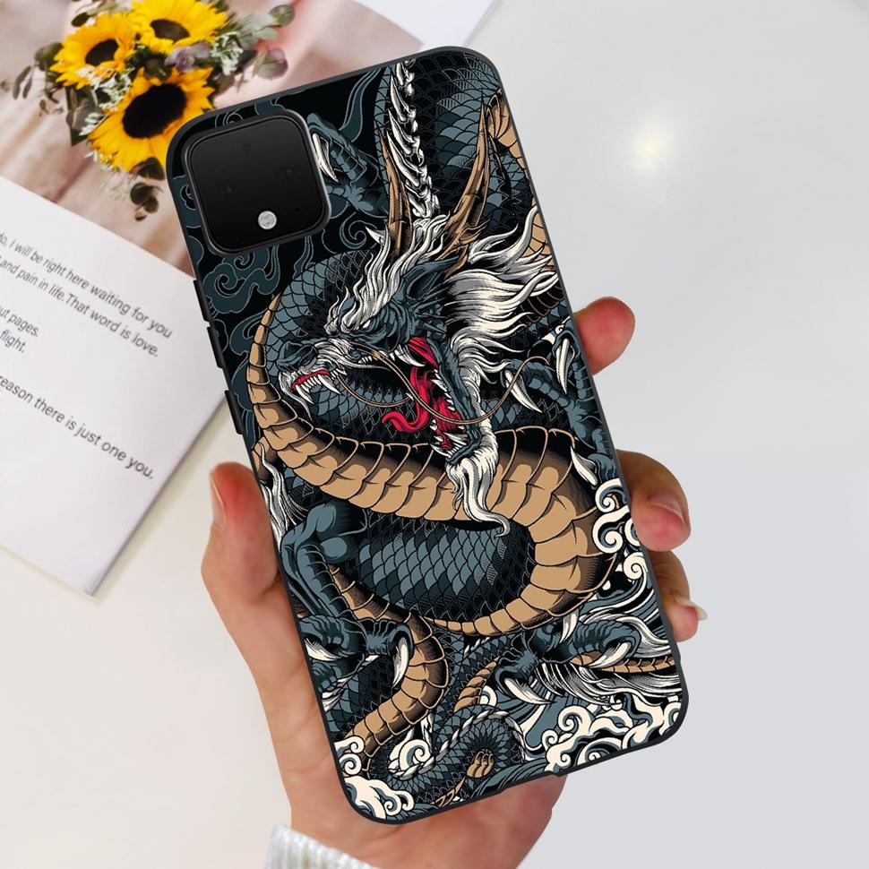 For Google Pixel 4 XL Case G020P G020 Fashion Painted Cover Soft Silicone Phone Casing For Google Pixel4 XL Back Cover Bumper