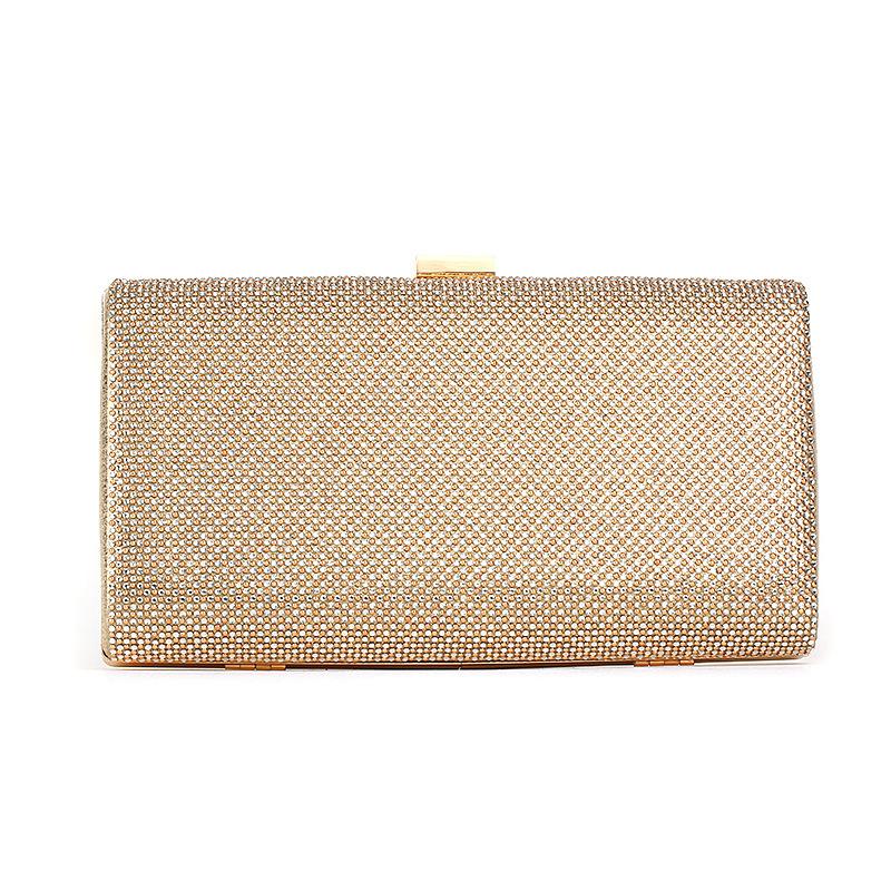 Модные изменения Хранение косметики Вечерний подарок Стразы Женская ужин Свет Роскошный банкетный женская сумка через плечо