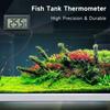 Mini Celsius/Fahrenheit Aqua Thermometer with Probe for Fish Tank Precision Thermometer Digital for Home/Commercial Use Hydroponics Greenhouse