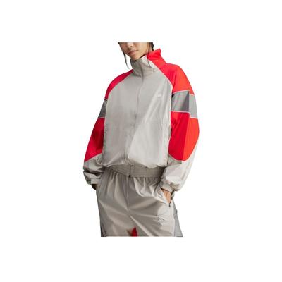 X Stella McCartney Collaboration Casual Sports Series Fashion Minimalist Свободная куртка с длинным рукавом Женская куртка Desert-Yellow JI5133