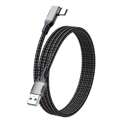 POTRRCIUSUER 5м Прямоугольный к USB Gen 10 Гбит/с Передача данных 60 Вт PD Быстрая зарядка для и Игра Цвет Gundam USB-C Кабель, USB-A Type-C, 3.1 2, Высокоскоростной