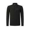 Golf Series Simple Comfortable Casual Sports Knitted Long Sleeve Letter Solid Color Logo Polo Shirt Men Tops A11M545209FBK
