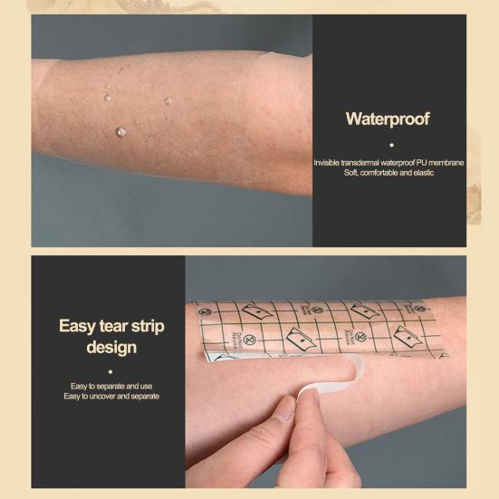 100Pcs Waterproof Belly Button Stickers Soft Comfortable Invisible Transdermal Adhesive for Secure And Long-lasting Wear