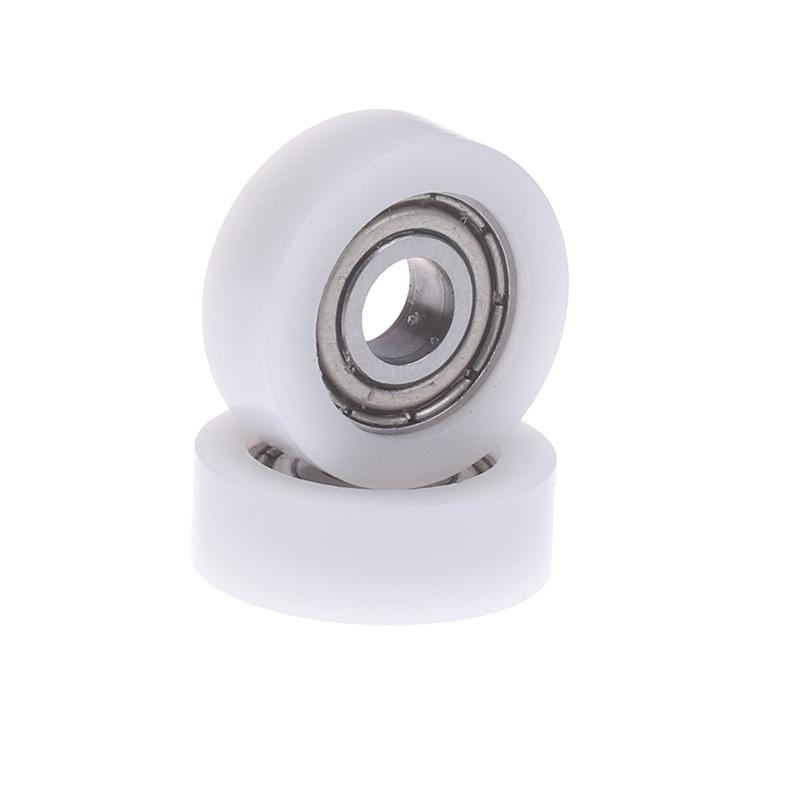 5*17*6мм Нейлоновый Пластиковый Ролик Направляющее Колесо 695zz Подшипниковое Колесо POM Ролик Шкив для Ящика Окна Двери