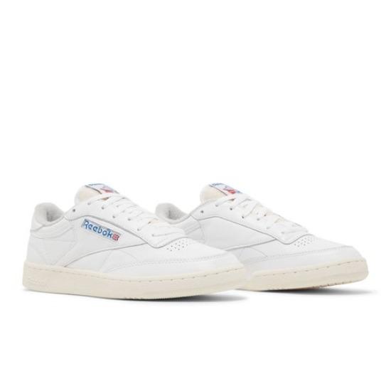 Reebok Club C 85 'Белый Векторный Синий' GX4467 Мужская обувь