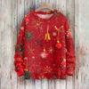 Christmas Sweatshirts For Women Knit Sweater Cute Shirt Fall Crewneck Pullover Tops