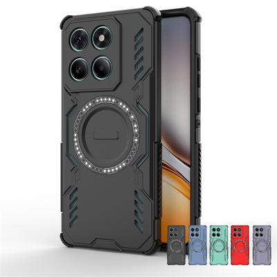 Чехол для Motorola Edge 60 Для Moto Edge 60 Противоударный Магнитная адсорбция Беспроводная зарядка Чехол Для Moto Edge 60 Чехол 6,67 дюйма