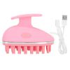 Электрическая силиконовая щетка для шампуня, массажер для кожи головы, расческа для мытья волос в душе