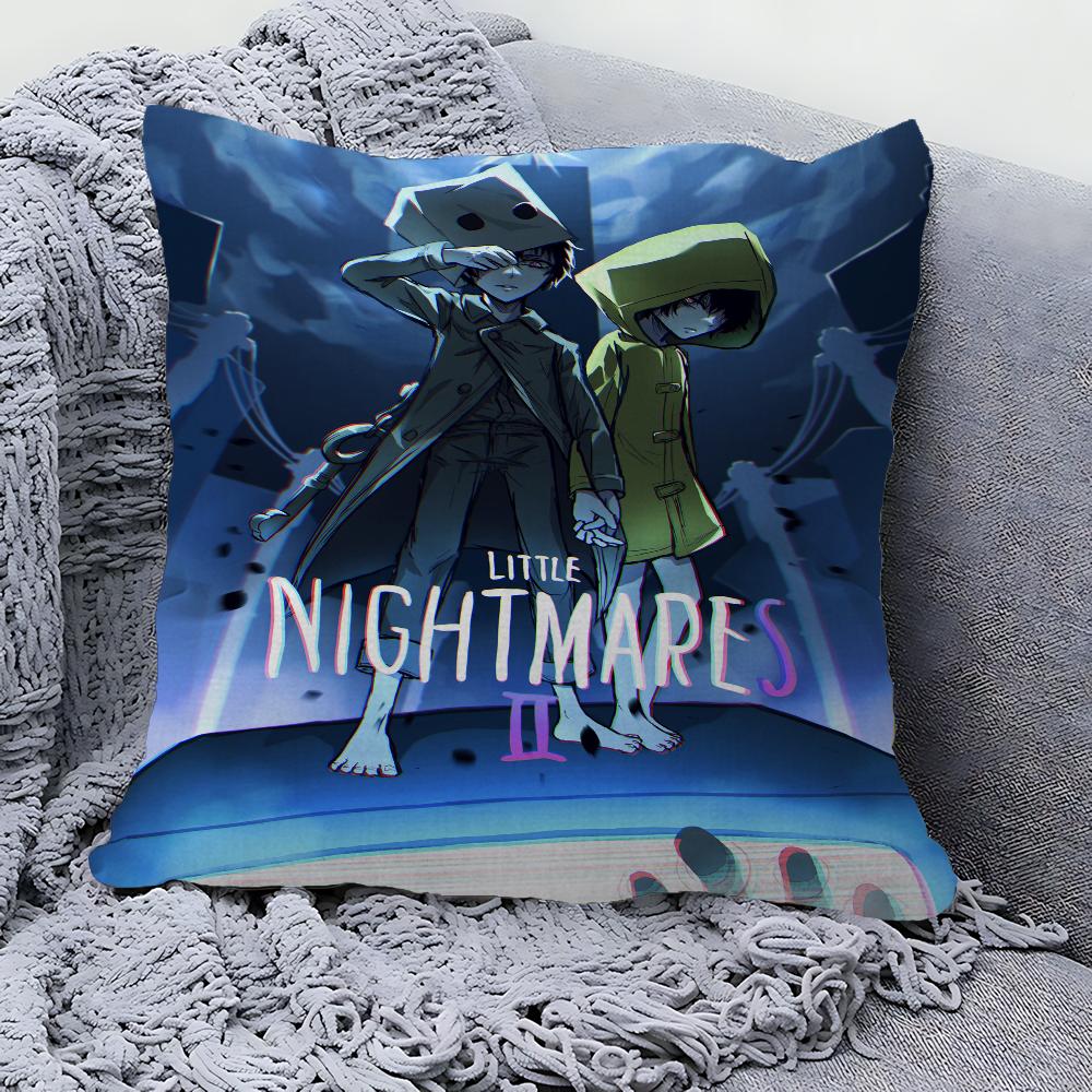 Little Nightmares Подушка Подарок Домашний Офис Украшение Спальня Диван Автомобиль Чехол для Подушки 45x45