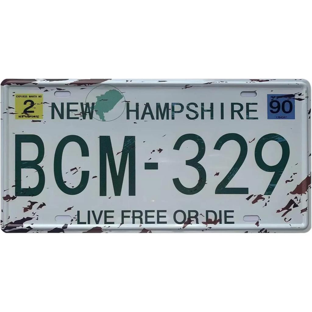 Винтажный номерной знак, ржавый металлический знак, передняя часть автомобиля, персонализированный номерной знак, новинка, старый номерной знак, декор для гаража, бара, клуба, кафе