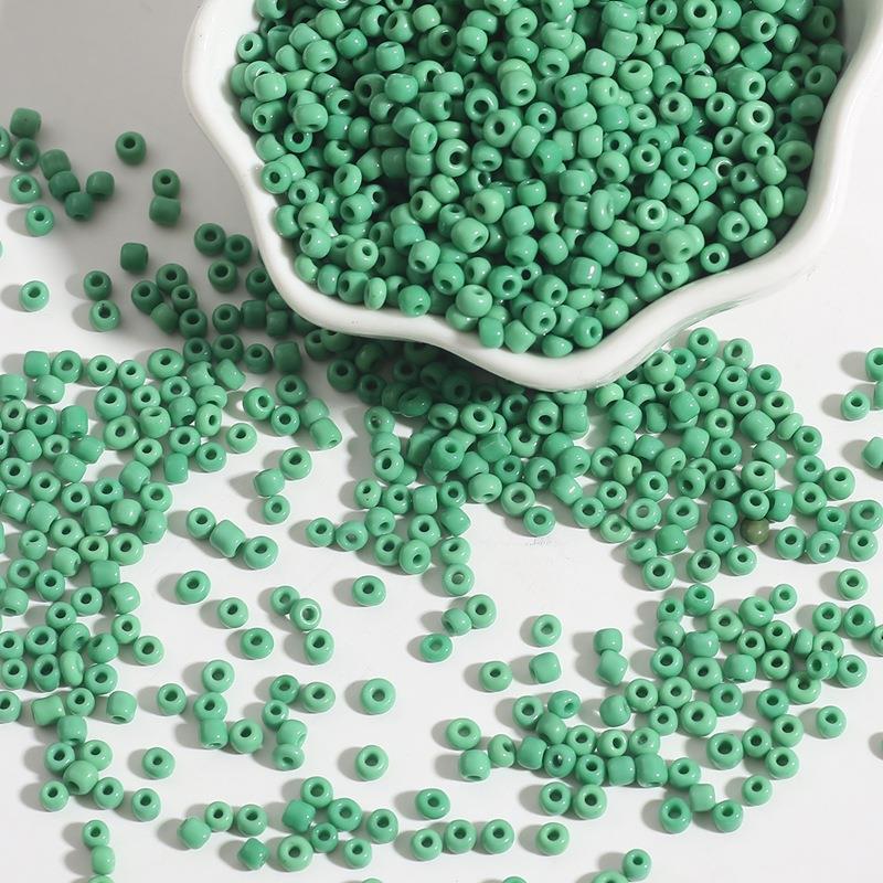 Однотонные стеклянные рисовые бусины: 2/3/4 мм Аксессуары ручной работы для серег, браслетов и ожерелий.
