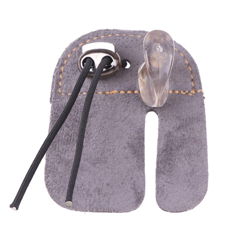 Кожаная защита для пальцев для стрельбы из лука, защитная накладка для перчаток, защита для стрельбы из лука