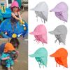 1PC Children's Sunscreen Visor Hat Travel Beach Headwear Summer Breathable Mesh Quick-drying Cap Outdoors Baby