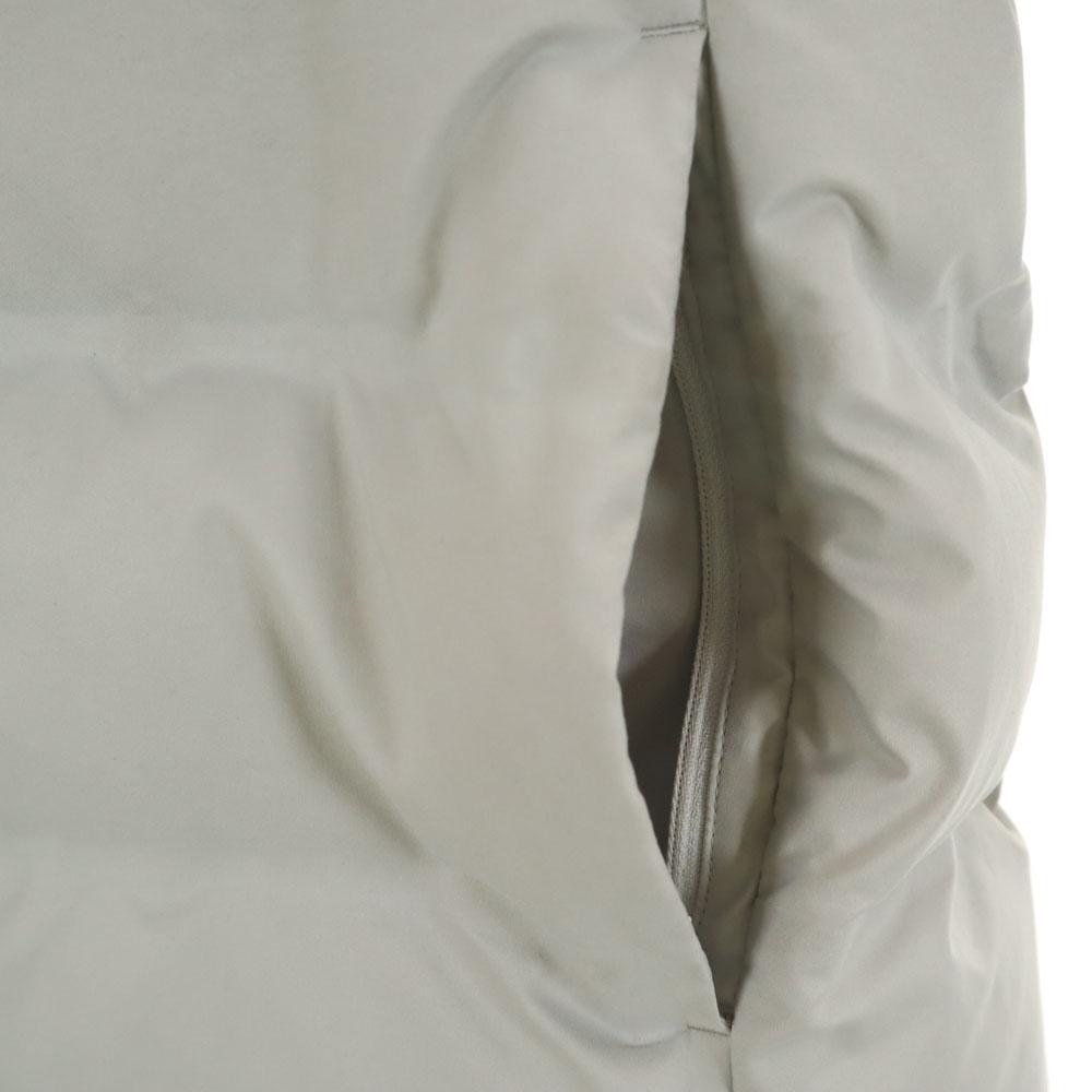 Uniqlo Бесшовное пуховое пальто M серое Женское Б/У