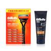 Fusion Manual Body 16 Spare Shaving Gel 175ml Shaving Razor (with Blades) + [Set Purchase] Men's