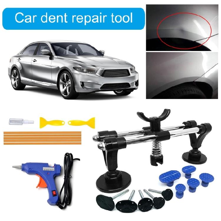 21Pcs Damage Dent Remover Car Dent Repair Kit Dent Removal Tool with Bridge Puller Car Dent Repairing