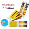 80 Strips/pcs Residual Chlorine Value PH1-14 Litmus Paper  Aquarium Measuring Instruments