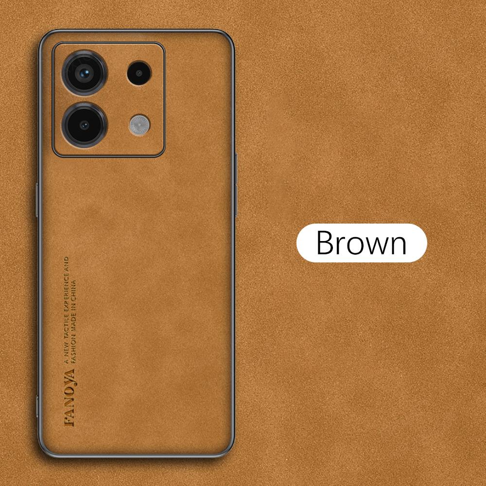 Для Xiaomi Redmi 13c 12c 10c 9c Nfc 9a Poco C65 роскошный чехол из овчины на Redmi13c 12 10 C 9 A 4g мужской ретро-чехол на заднюю панель