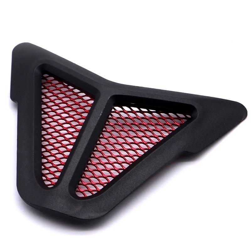 Motorcycle modification parts front headlight air inlet decorative sheet protective net suitable for Yamaha YZF R15 V3 2017-