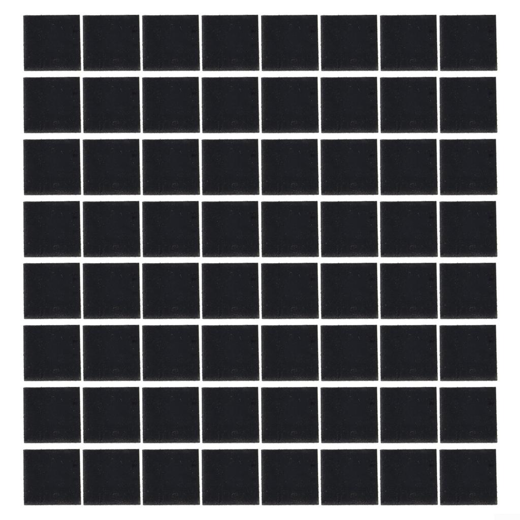 100 шт. стеклянная зеркальная наклейка толщиной 1 мм, 20x20 мм, стекло «сделай сам»