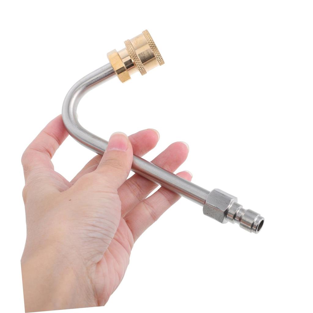 High-pressure Water Extension Rod U-shaped Rod Spray Appliance Air-conditioning Cleaning Tools Sector Head