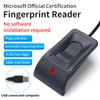 USB Fingerprint Reader Desktop Biometric Scanner Password Free Operation Fingerprint Scanner for PC