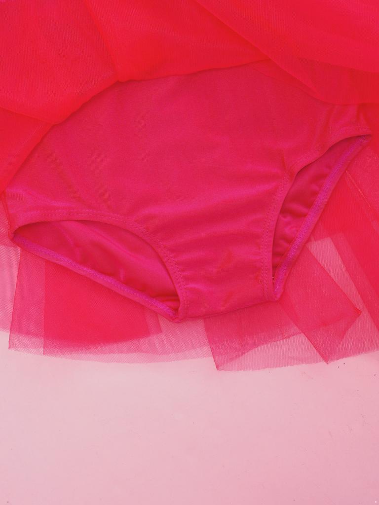 Балетное платье-пачка с блестками для девочек, детское фатиновое трико для лирического танца, гимнастики, платье для балерины, танцевальная одежда