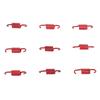 9PCS Red Clutch Springs High Performance 1500 RPM Clutch Springs Set for 50cc GY6 Motor Scooters QMB139