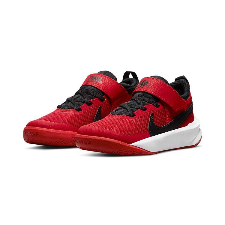 Nike Кроссовки детские Team Hustle D10 PS University Red White Black CW6736-600