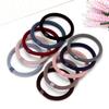 10pcs Women Basic Elastic Hair Bands Ponytail Holder Scrunchie Hair Rope Ties Rubber Band Headband Fashion Hair Accessories