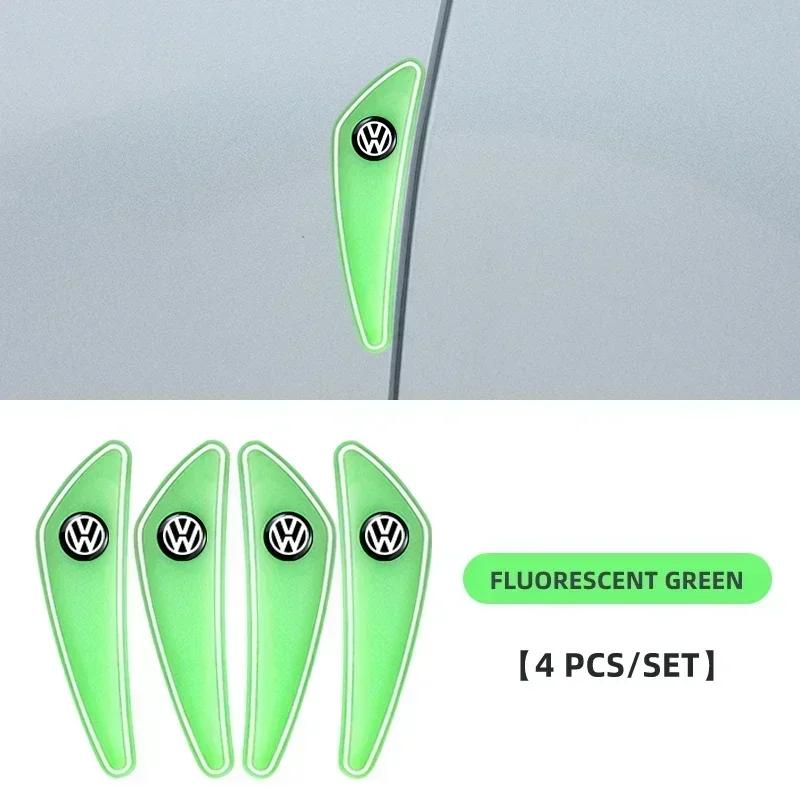 For Volkswagen VW Car Door Anti-collision Bumper Strip Trim Protector Stickers For Volkswagen VW Golf Polo Tiguan Jetta Touran P