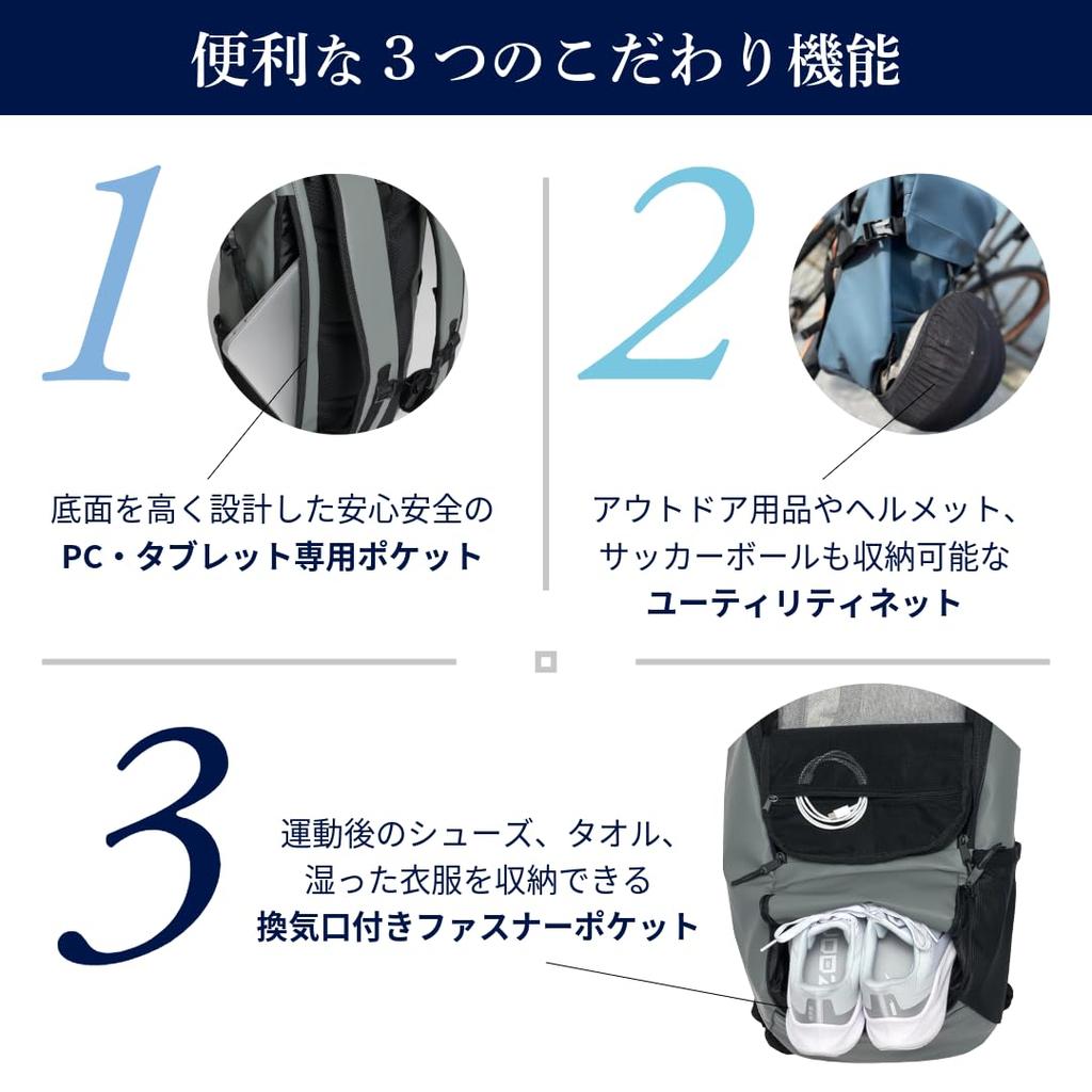 BECKMANN Norway STREET Backpack in Light Green, perfect for men and women, laptops, business, and commuting. Large capacity. Ideal for school or work.