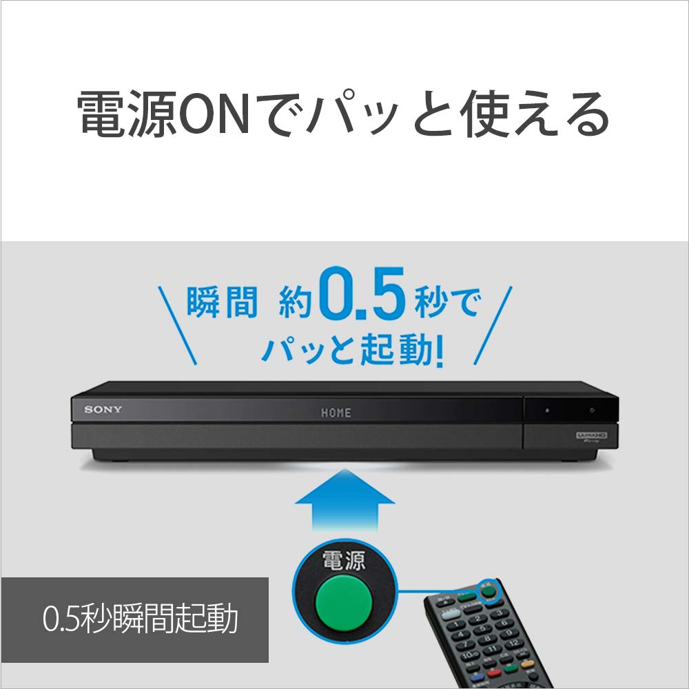 Sony BDZ-ZW1700 1TB Blu-ray Recorder Dual Tuner Long Recording Support